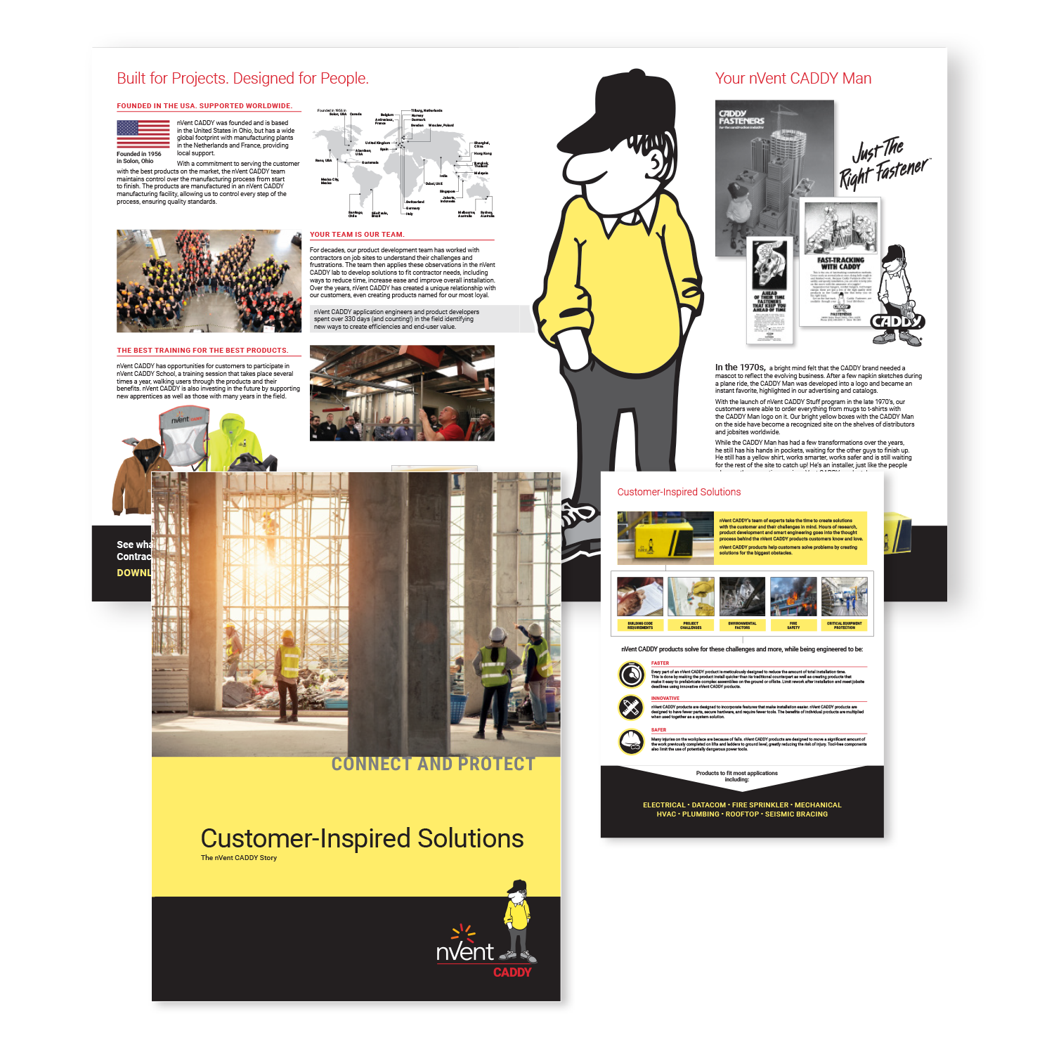 CustomerInspired Solutions The nVent CADDY Brand Story nVent CADDY