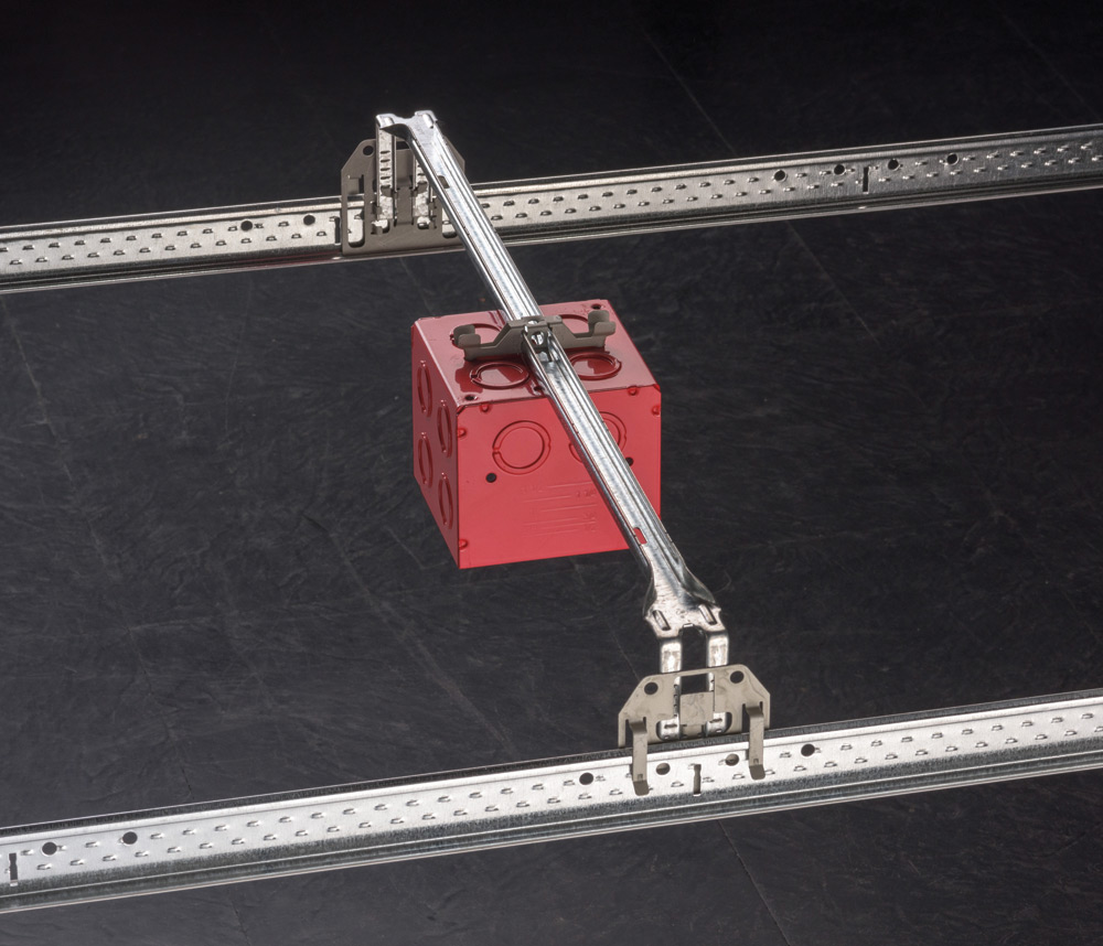 Safe & Simple Ceiling Installation with nVent CADDY’s 512SA TGrid Box