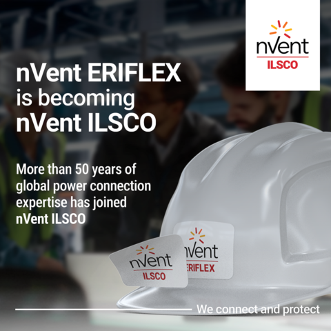 nVent ERIFLEX is becoming nVent ILSCO.